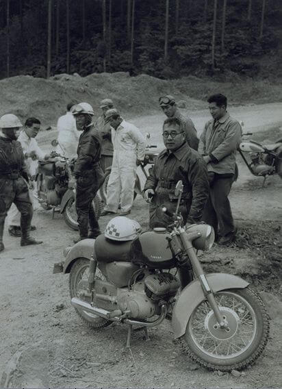 250cc YD-1 test ride from Hamamatsu to Tokyo