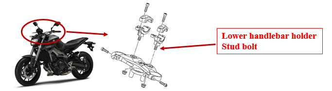 MT09 XSR900 Handle Bar